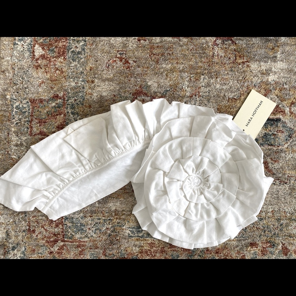 Mara Hoffman Minerva top. Sea shell design